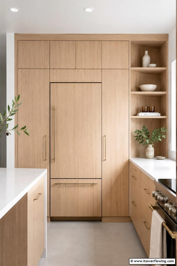 Custom Cabinetry Design - 30 Scandinavian Kitchen Ideas- Minimalist & Cozy Designs