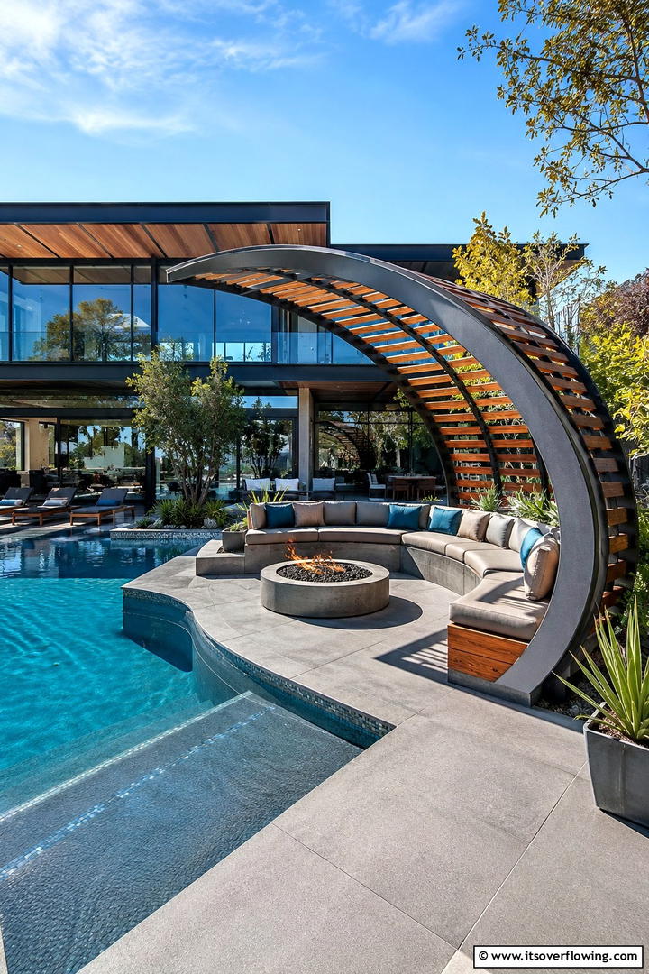 Custom Poolside Installations for Tailored Comfort - 30 Pool Shade Ideas for a Cool and Relaxing Oasis