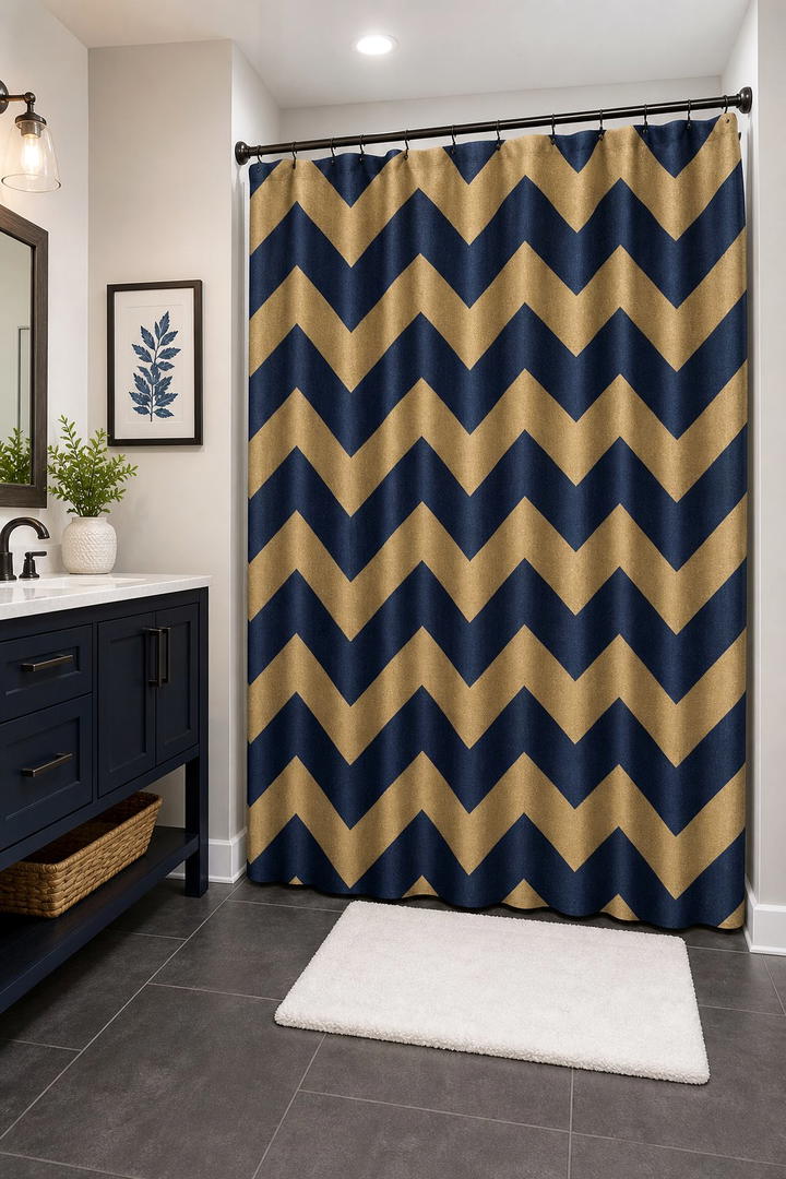 Custom Shower Curtains - 25 Maximalist Bathroom Design Ideas for Bold Spaces