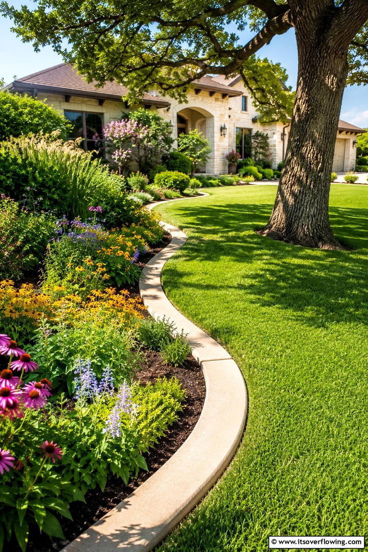Customizable Curved Edges - 30 Modern Garden Edging Ideas to Define Your Outdoor Space