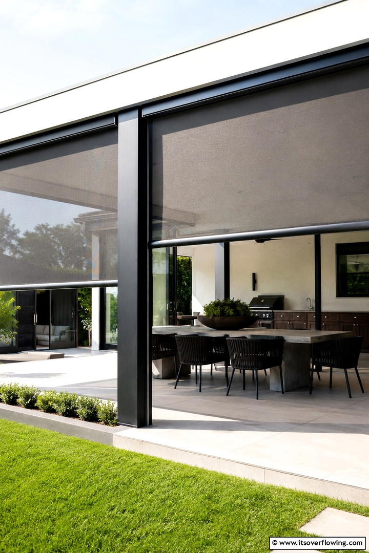 Customizable Outdoor Blinds - 30 Patio Curtain Ideas to Enhance Outdoor Privacy & Style