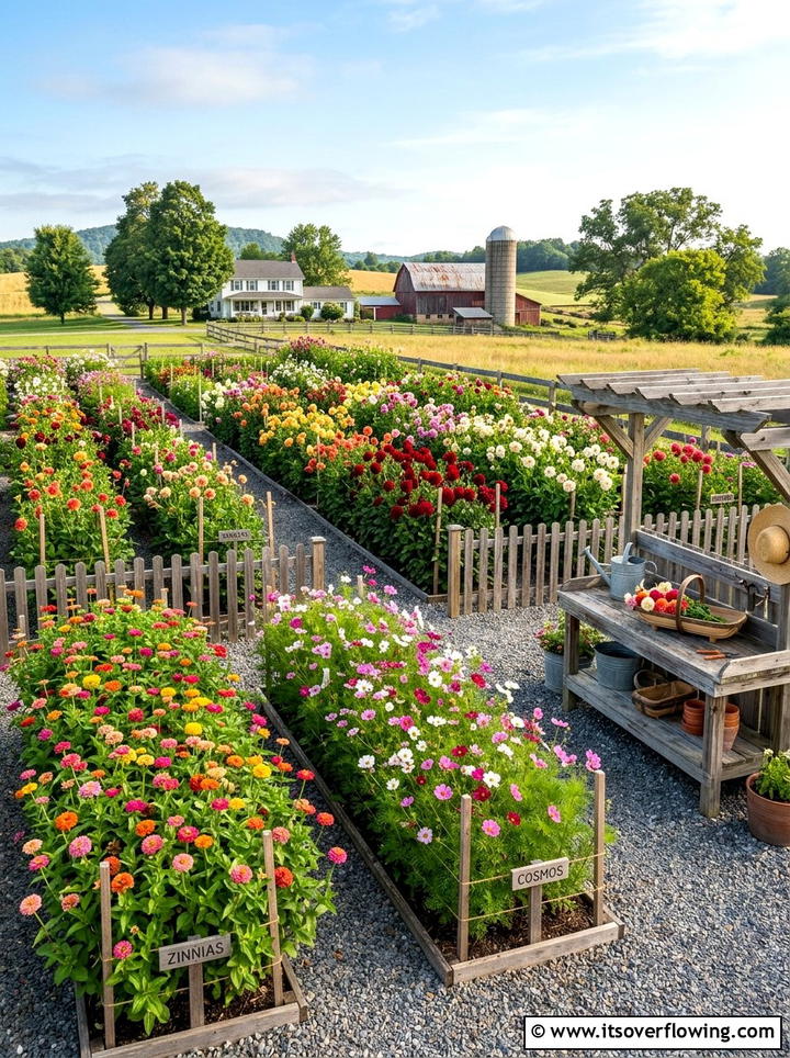 Cutting Flower Garden - 25 garden ideas for full sun