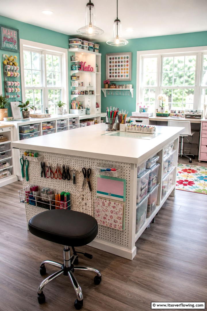 DIY Crafting Sunroom - 30 Small Sunroom Ideas for Bright, Multi-Functional Spaces