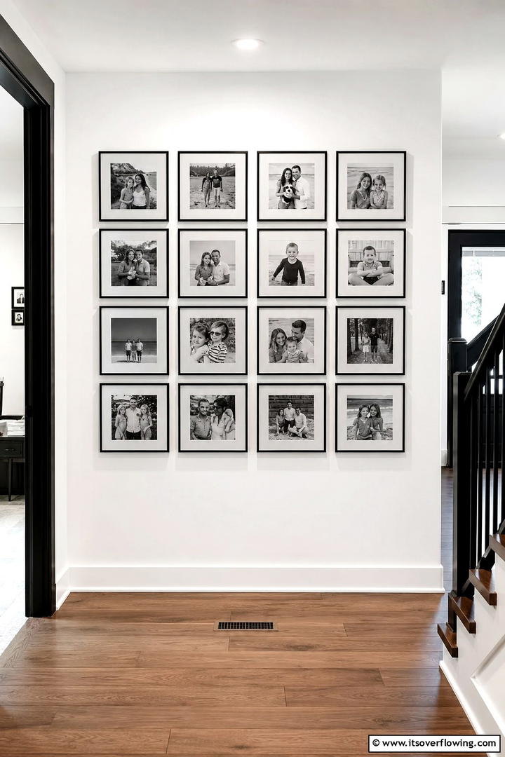 DIY Photo Grid Collage - 30 Photo Display Ideas to Showcase Your Favorite Memories