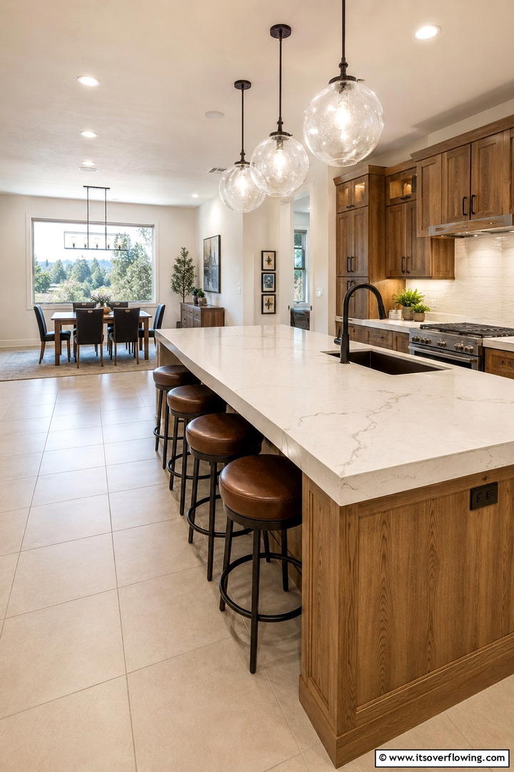 Decade Long Durability in Quartz - 30 Quartz Kitchen Countertops for Modern & Durable Surfaces