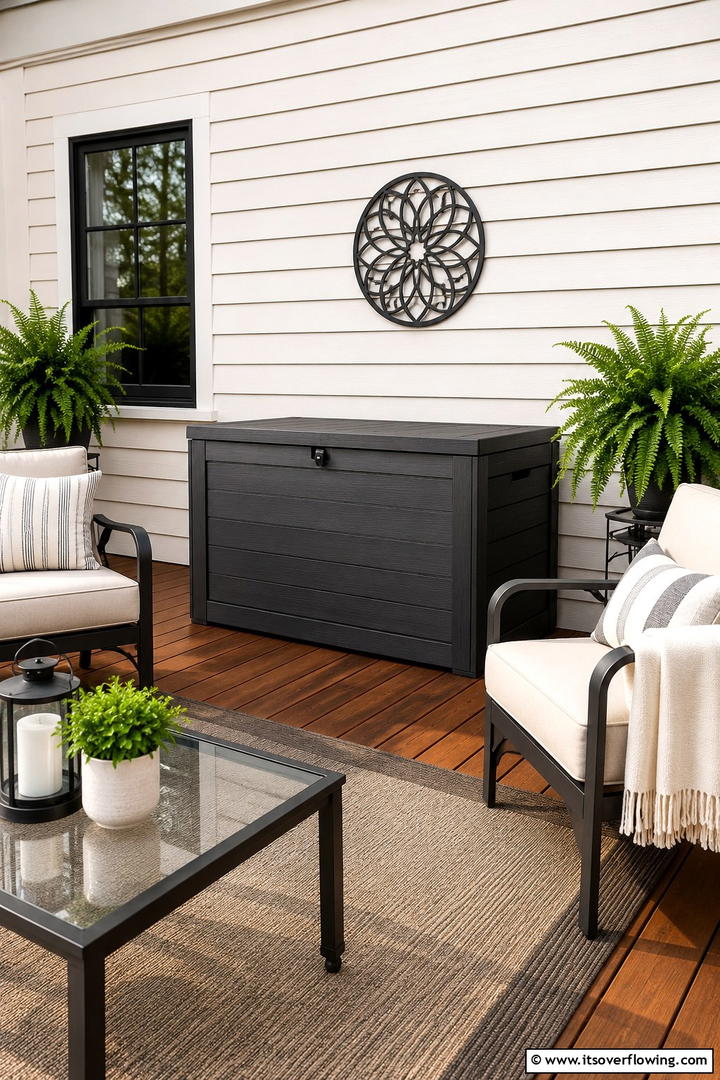 Deck Box Storage - 30 Practical Outdoor Storage Ideas for a Tidy Yard