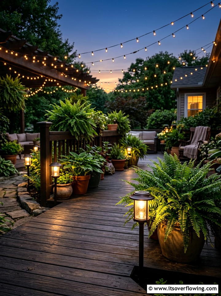 Deck Garden Light - 25 garden design ideas for decks