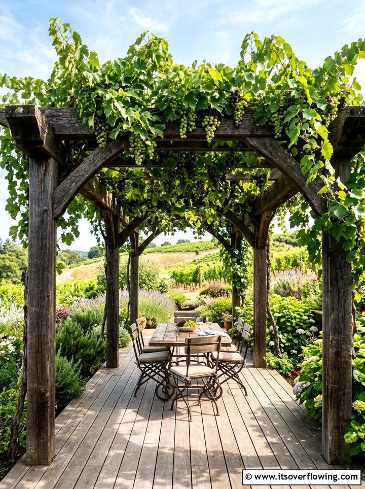 Deck Pergola Greenery - 25 garden design ideas for decks