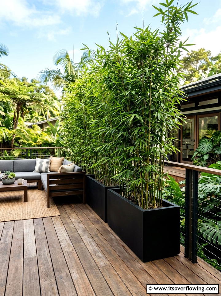 Deck Privacy Screen - 25 garden design ideas for decks