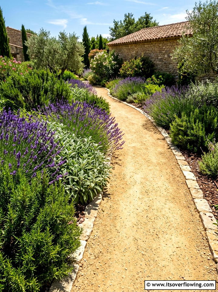 Decomposed Granite Garden Walkway - 25 small garden ideas with narrow pathways