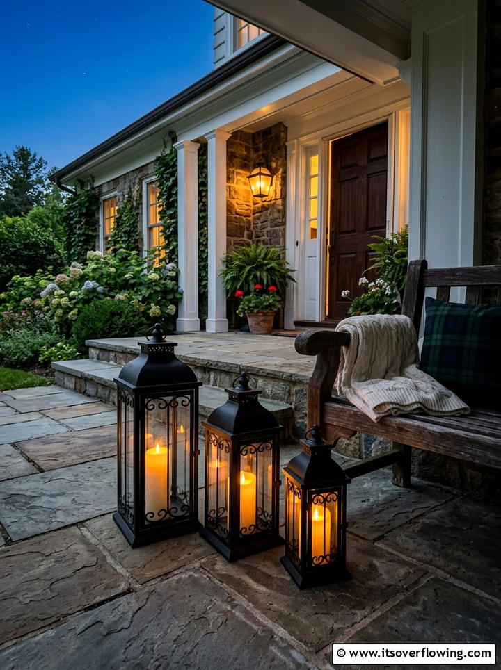 Decorative Porch Lanterns - 25 front porch ideas diy