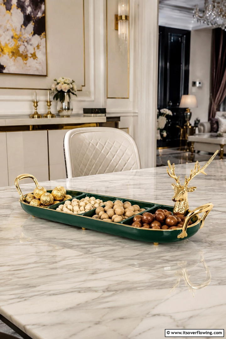 Decorative Snack Trays - 30 Snack Storage Ideas for Organized Kitchen Pantries