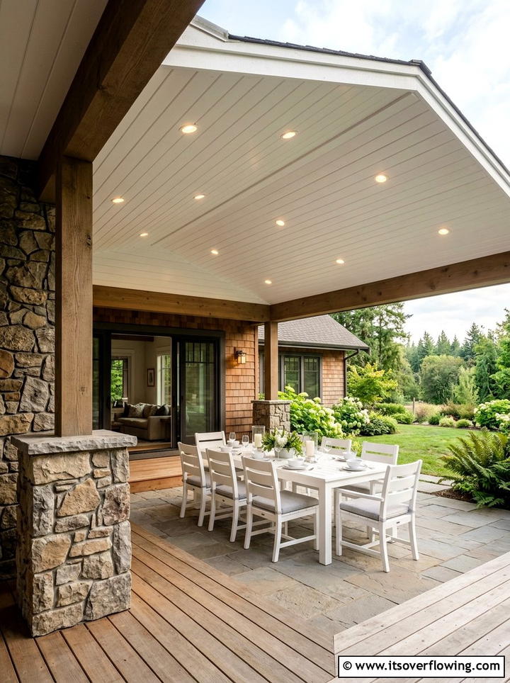 Deep Porch Overhang - 25 front porch ideas for rainy climates