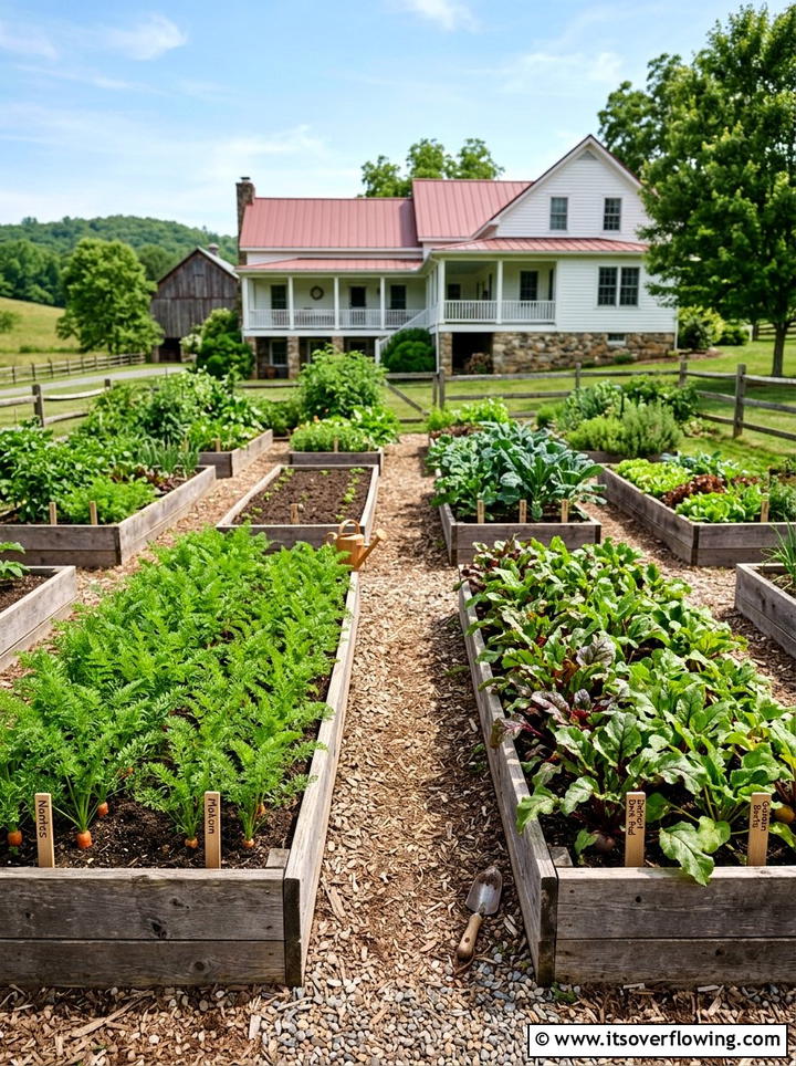 Deep root vegetable - 25 garden ideas for windy areas