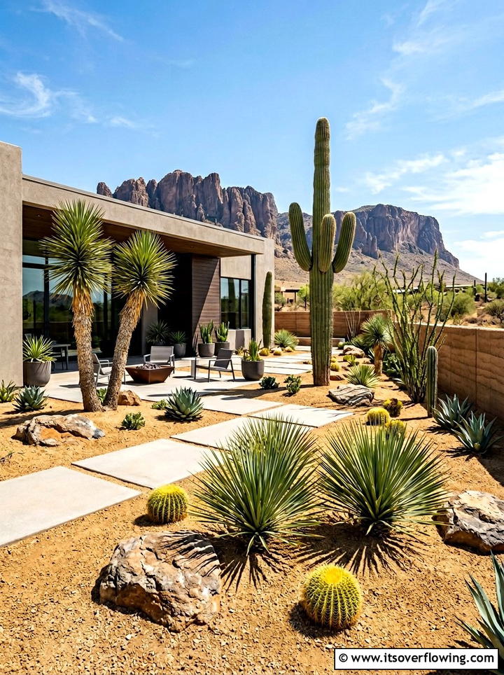 Desert Landscape Backyard - 25 garden ideas for full sun