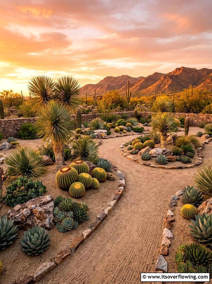 Desert Landscaping - 25 backyard ideas with succulents