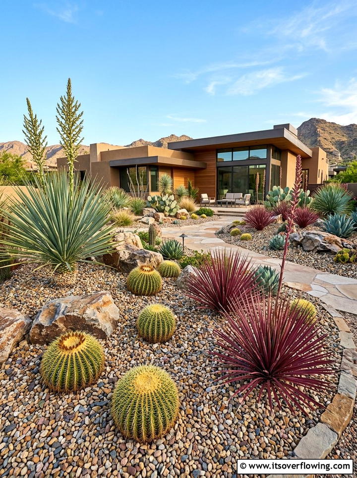 Desert Xeriscape Design - 25 garden ideas for sandy soil