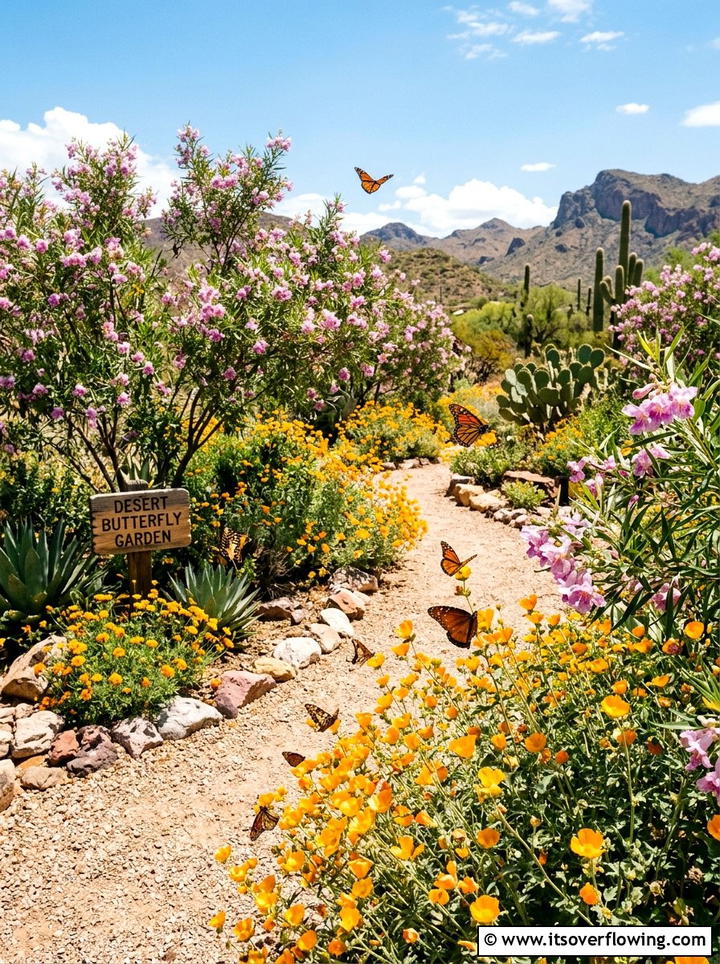 Desert butterfly garden - 25 garden ideas for desert style