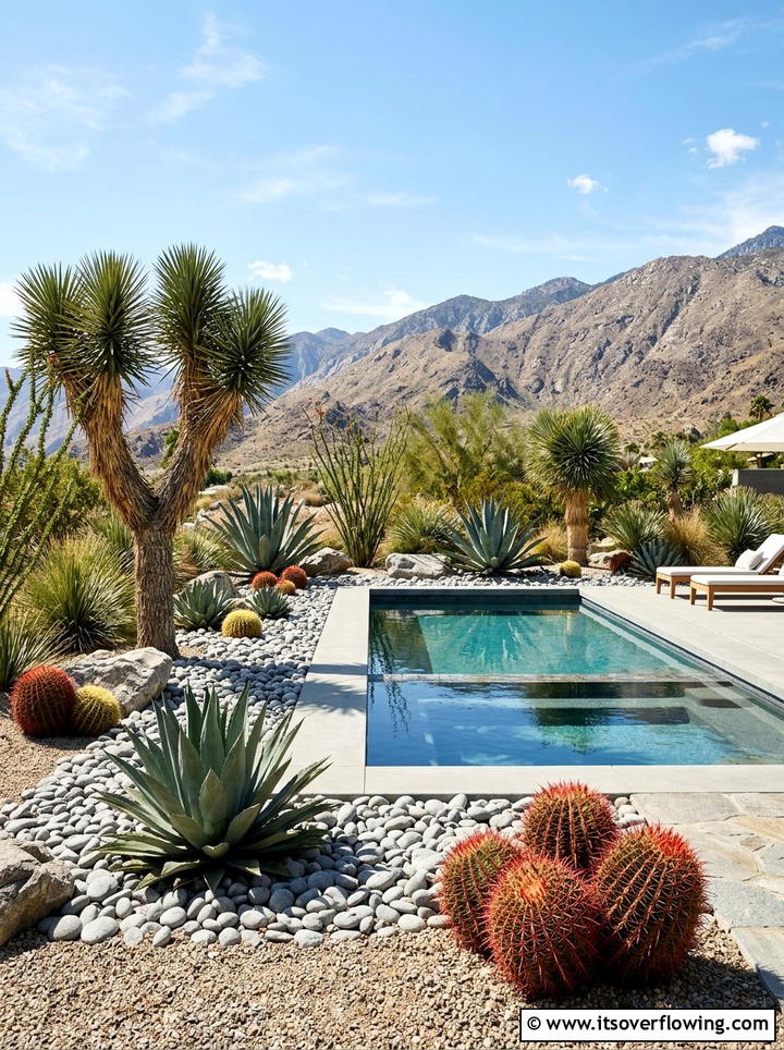 Desert pool landscaping - 25 garden design ideas for pool areas