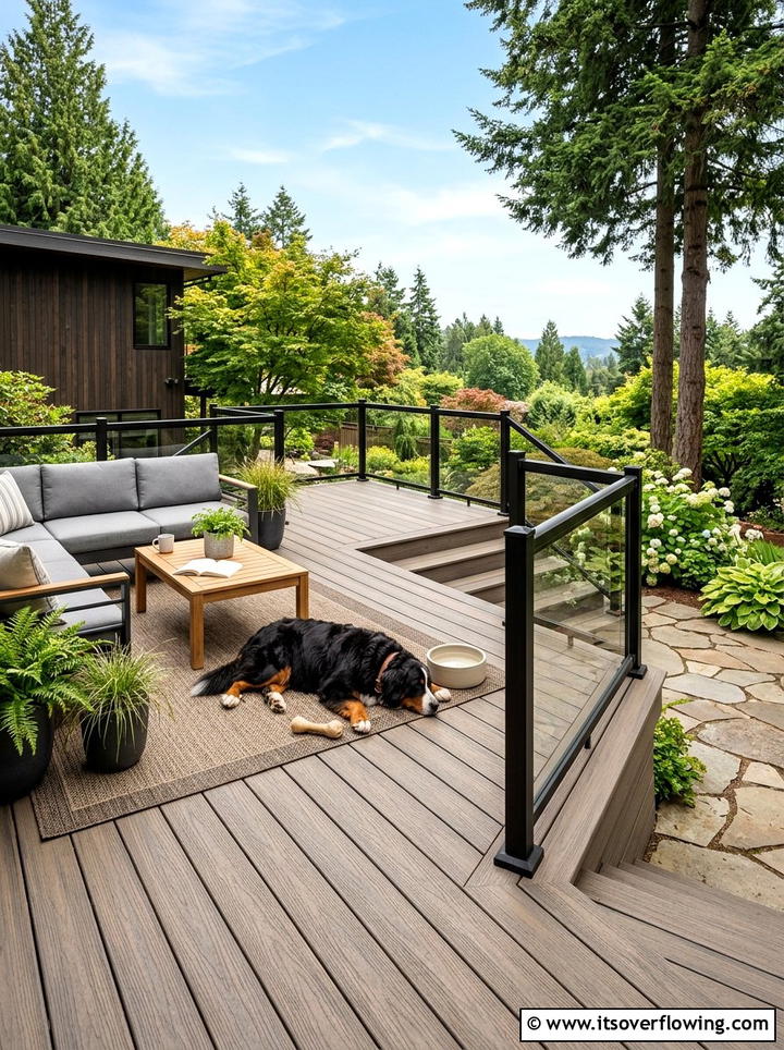 Dog Friendly Decking - 25 garden design ideas for pet friendly yards