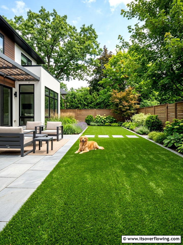 Dog Friendly Grass - 25 garden design ideas for pet friendly yards