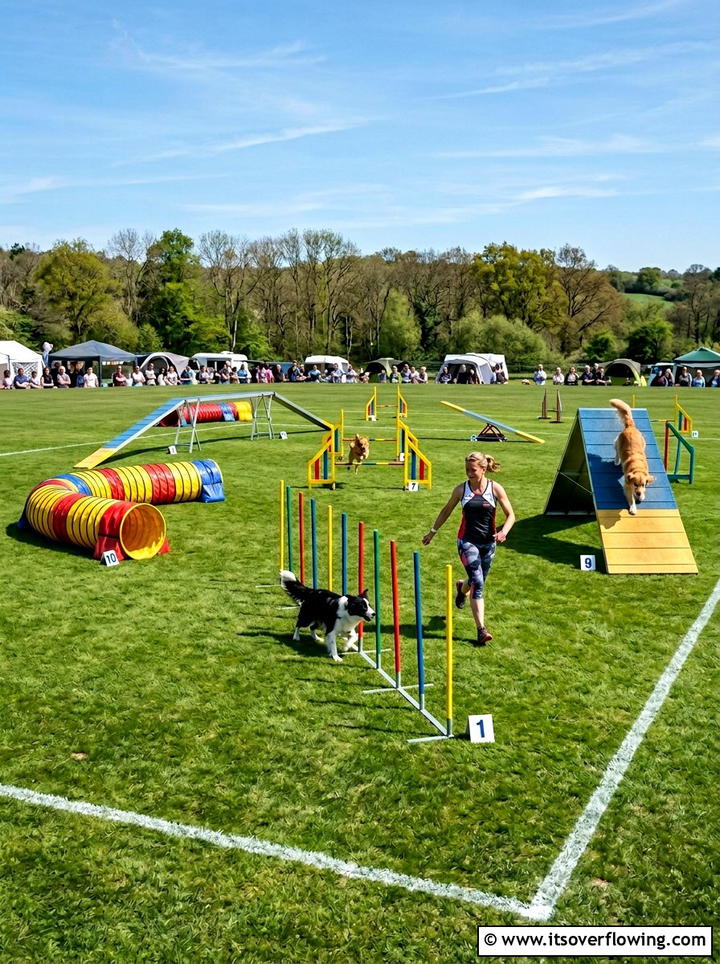 Dog agility course - 25 garden ideas for pets