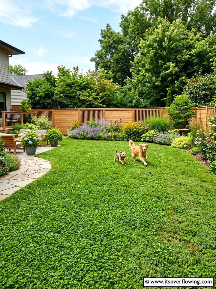 Dog friendly grass alternatives - 25 creative garden ideas with pet friendly plants