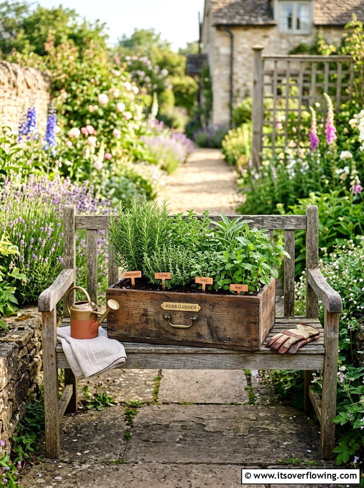 Drawer Plant Container - 25 recycled garden ideas for patio decor