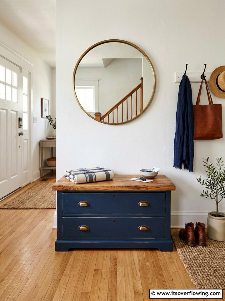 Dresser Drawer Bench - 25 reusing old things ideas for benches