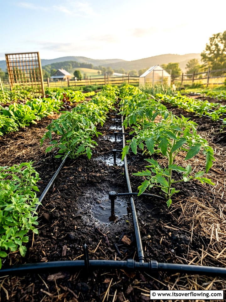 Drip Irrigation - 25 garden ideas for hot climate
