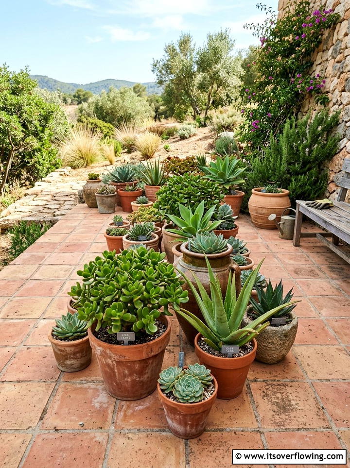 Drought Tolerant Container Garden - 25 garden design ideas with drought tolerant plants