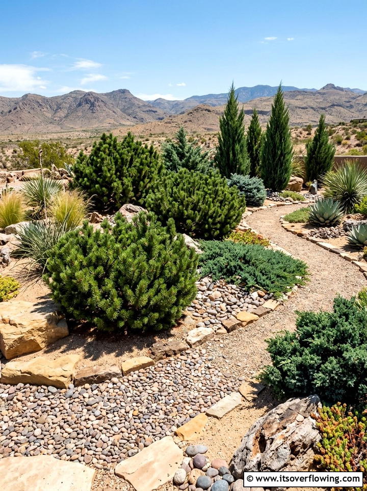 Drought Tolerant Evergreens - 25 garden ideas with evergreens