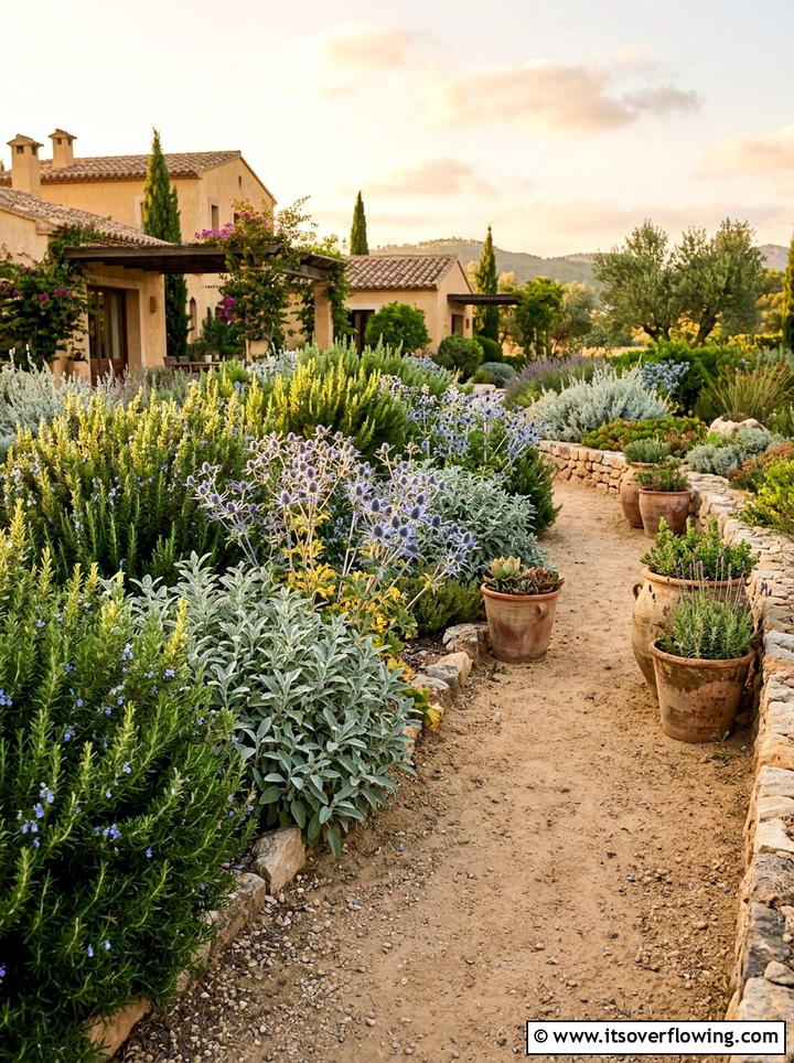 Drought Tolerant Planting - 25 garden ideas low maintenance