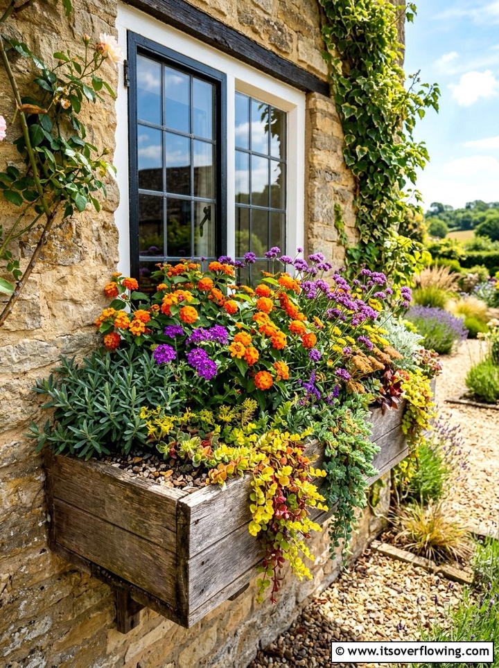 Drought Tolerant Window Box - 25 garden ideas with window boxes