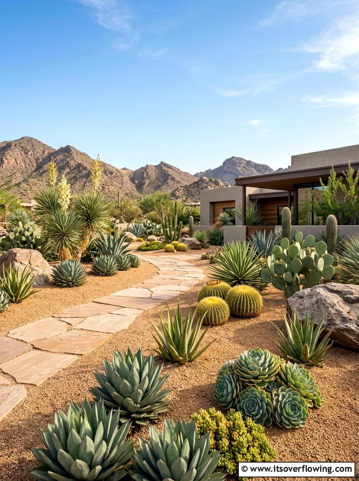 Drought tolerant garden - 25 small garden ideas for side yard