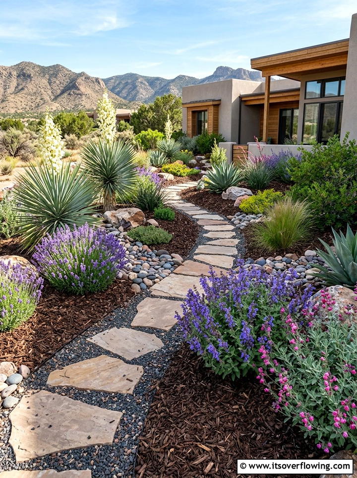 Drought tolerant landscaping - 25 garden decor ideas with modern accents