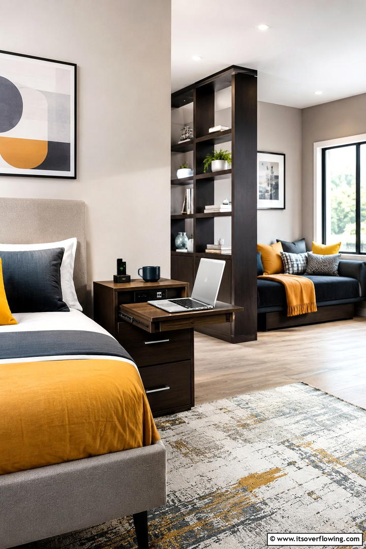 Dual Function Delight - 30 Innovative Nightstand Ideas for Bedroom Functionality
