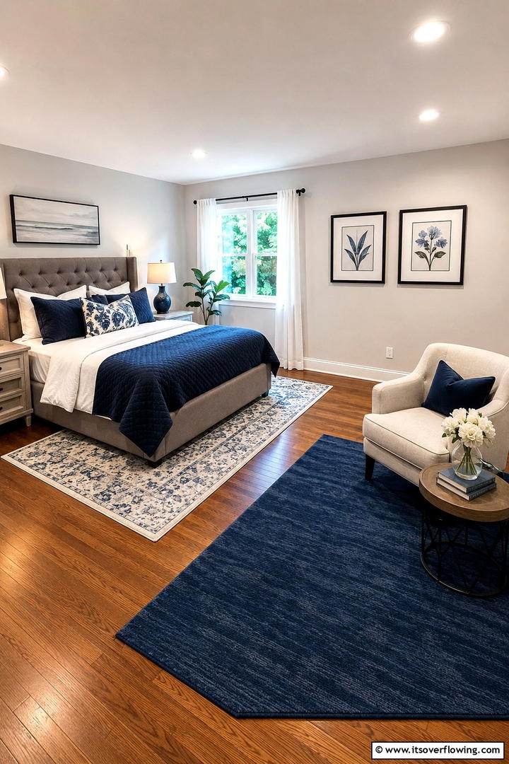 Dual Zone Layout Planning - 30 Space-Saving Small Guest Bedroom Ideas for Cozy Comfort