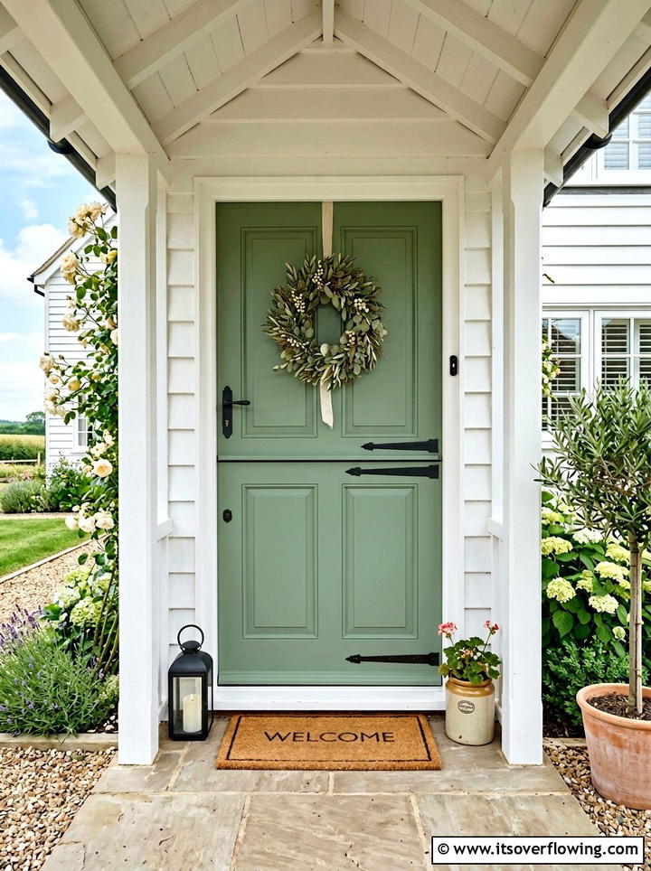 Dutch Door - 25 front porch decor ideas with farmhouse charm