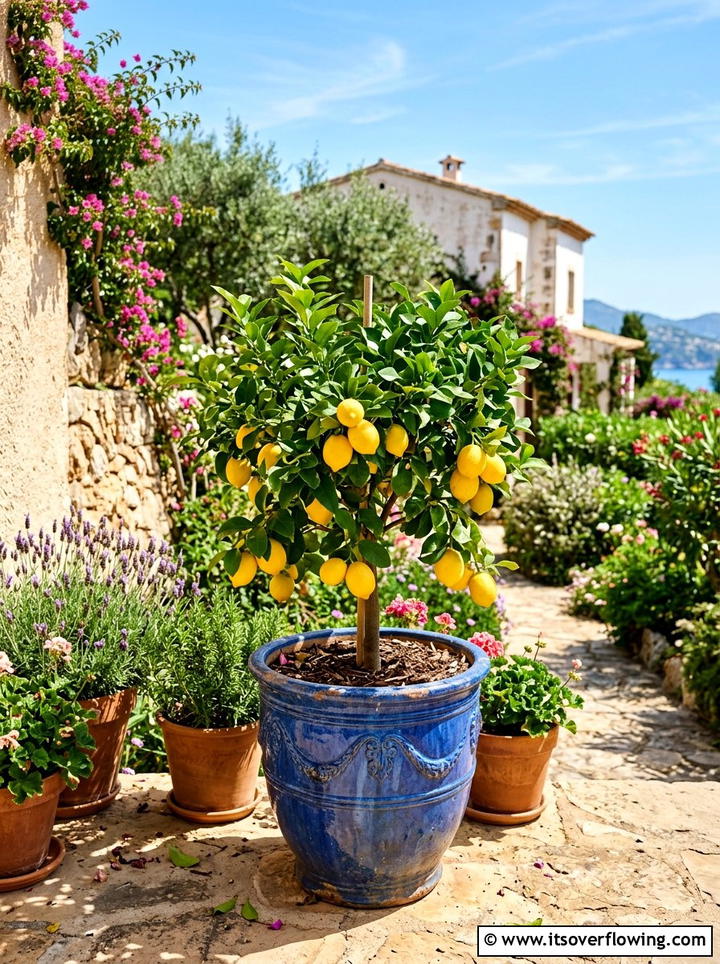 Dwarf Fruit Tree - 25 garden ideas for balconies