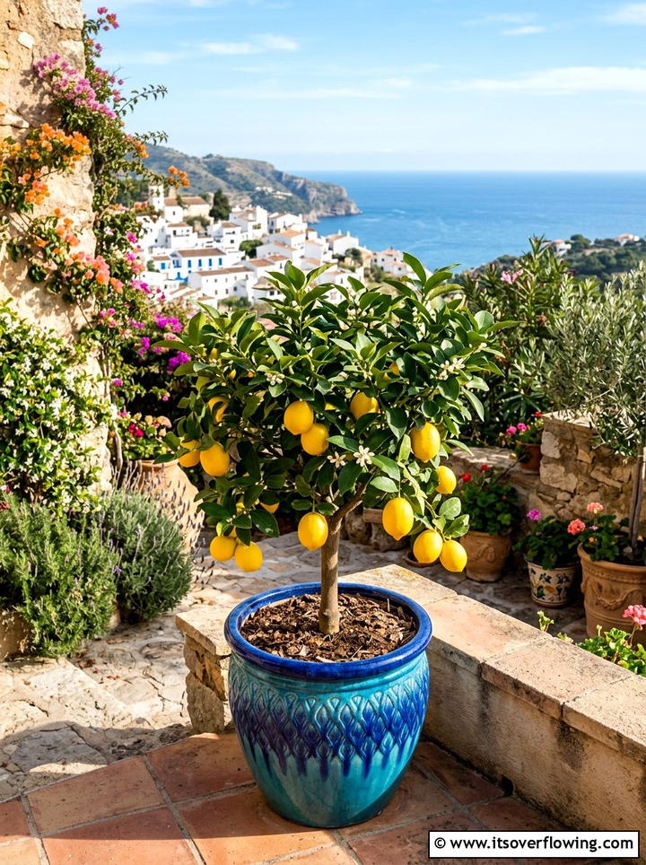 Dwarf Fruit Tree - 25 garden ideas for small spaces