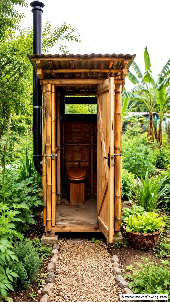 Eco Friendly Composting Outhouse - 20 Outhouse Design Ideas for Modern and Rustic Homes
