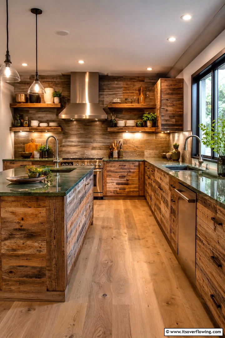 Eco Friendly Materials - 30 Scandinavian Kitchen Ideas- Minimalist & Cozy Designs