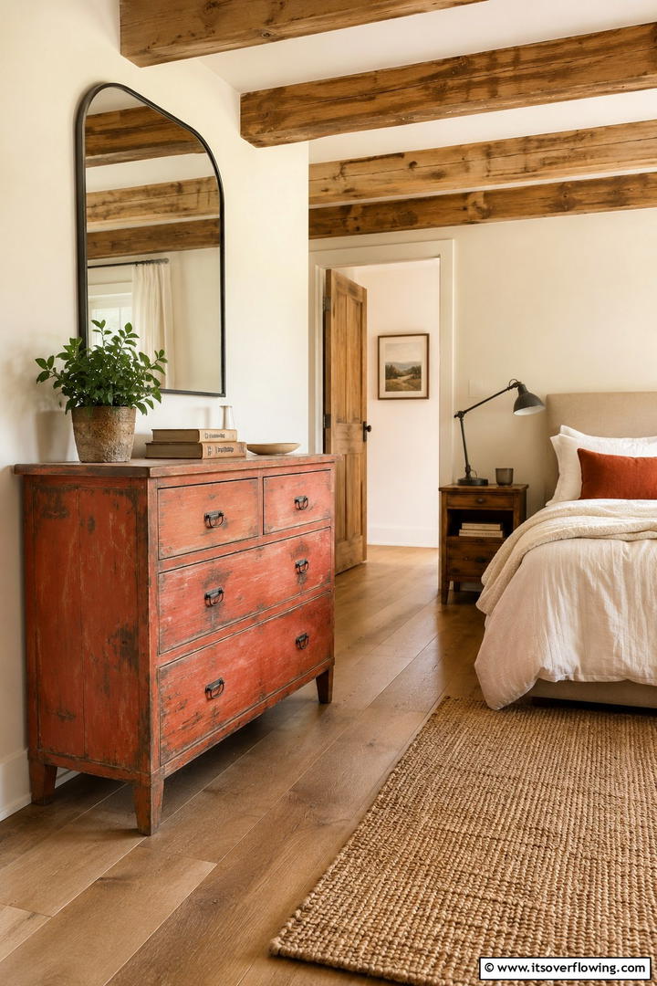 Eco Friendly Painted Reclaimed Dresser Charm - 30 Painted Furniture Ideas to Revamp Your Home Décor