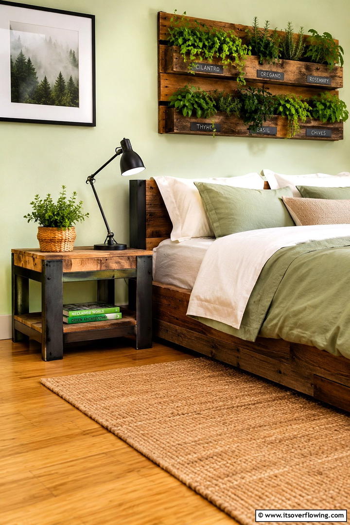 Eco Friendly Upcycle - 30 Innovative Nightstand Ideas for Bedroom Functionality