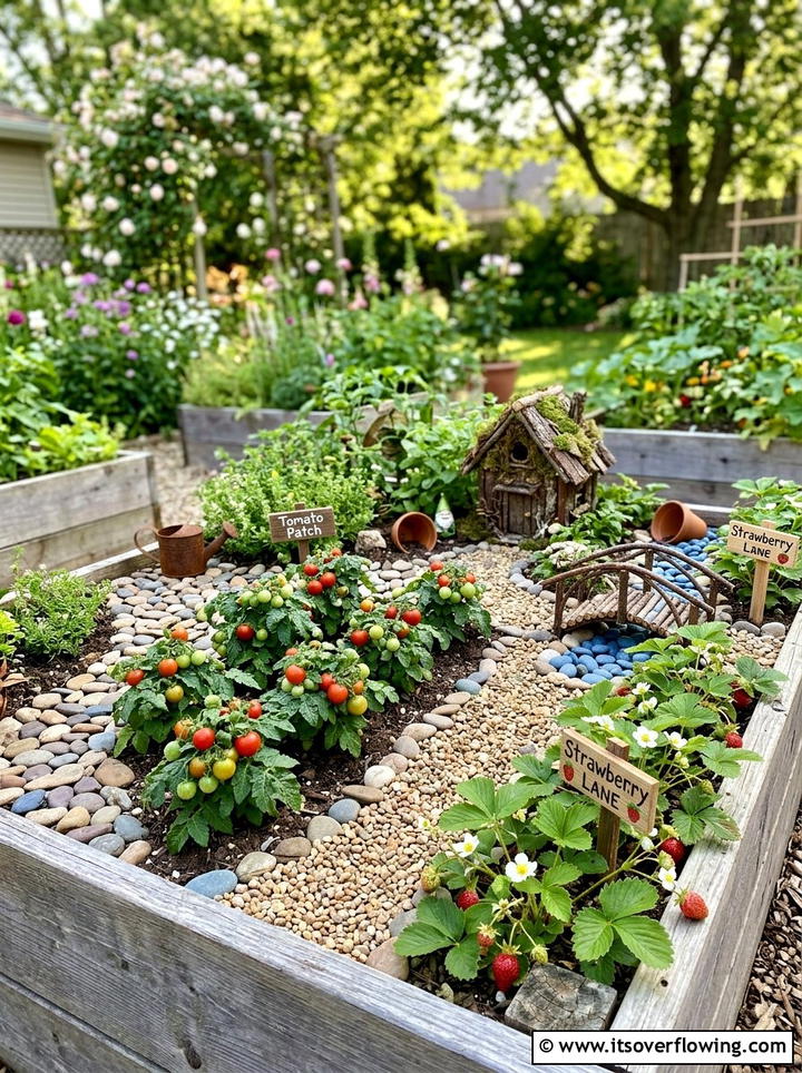Edible Fairy Garden - 25 garden ideas with fairy gardens