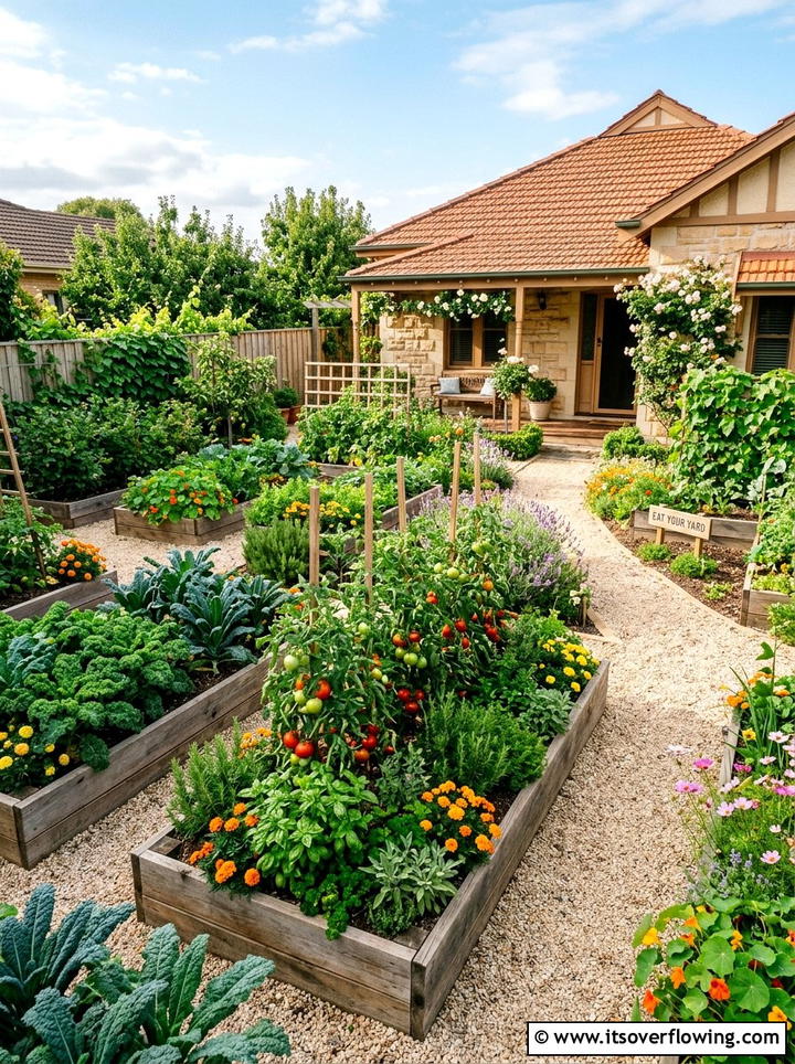 Edible Front Garden - 25 garden design ideas for front gardens