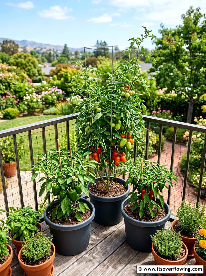 Edible Vegetable Container Layout - 25 small garden ideas with container clusters
