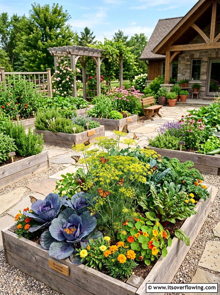 Edible butterfly backyard - 25 backyard ideas with butterfly garden