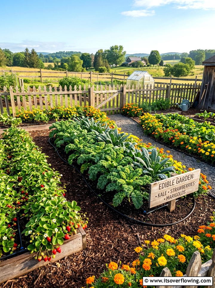 Edible garden layout - 25 small garden ideas for full sun